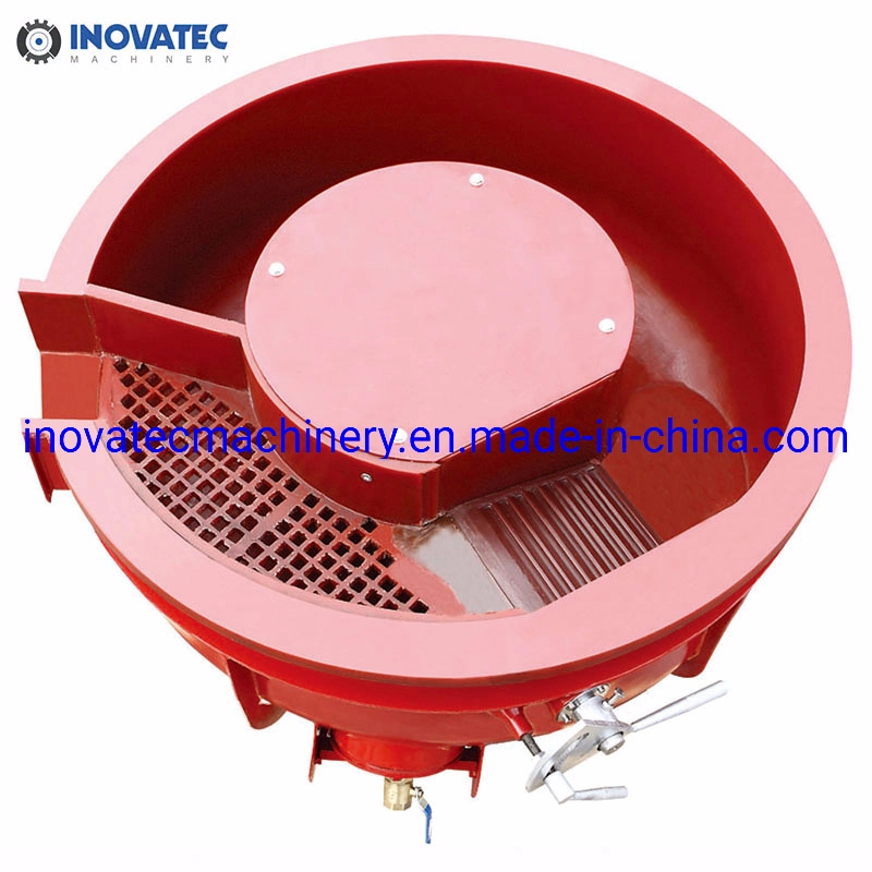 Steel Transmission Parts Standard Deck Media Separation Vibratory Finishing Equipment